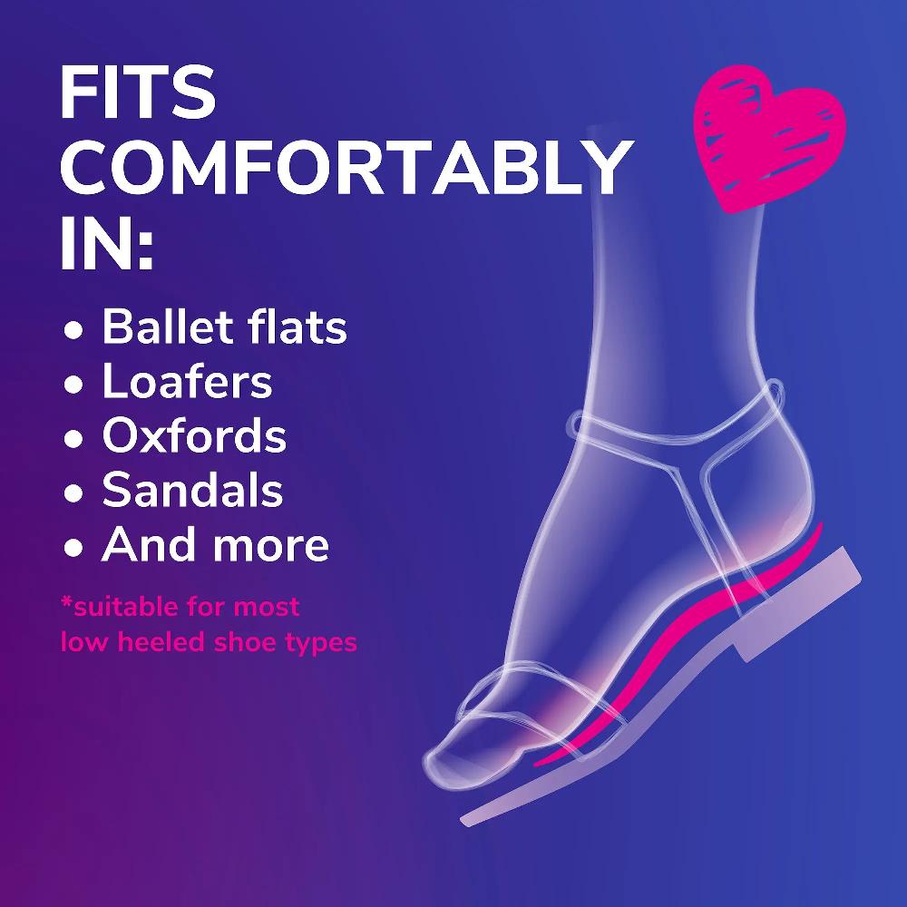 Scholl Love Your FLATS & SANDALS 3/4 Length Insoles