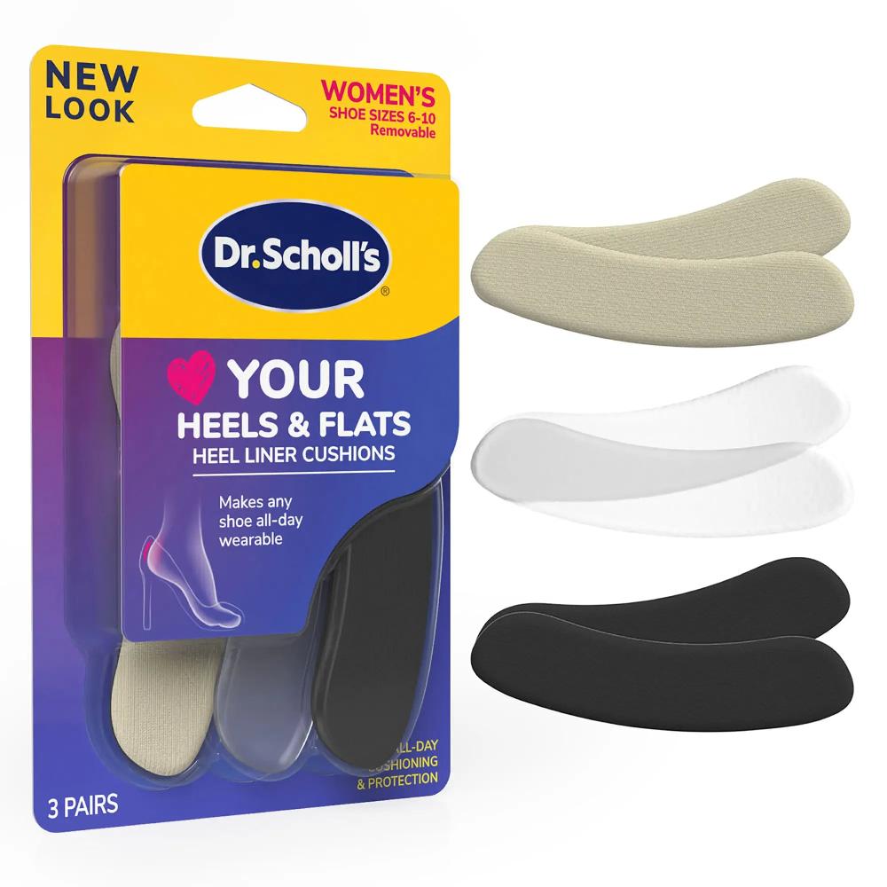 scholl Love Your HEELS & FLATS Heel Liner Cushions