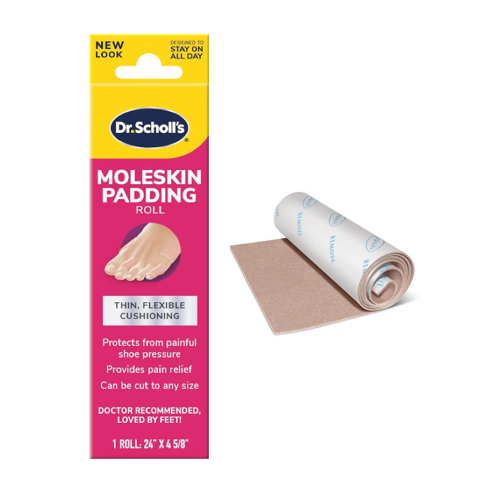 scholl Moleskin Padding Roll