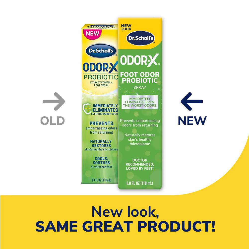 Scholl Odor-X® Foot Odor Probiotic Extract Spray