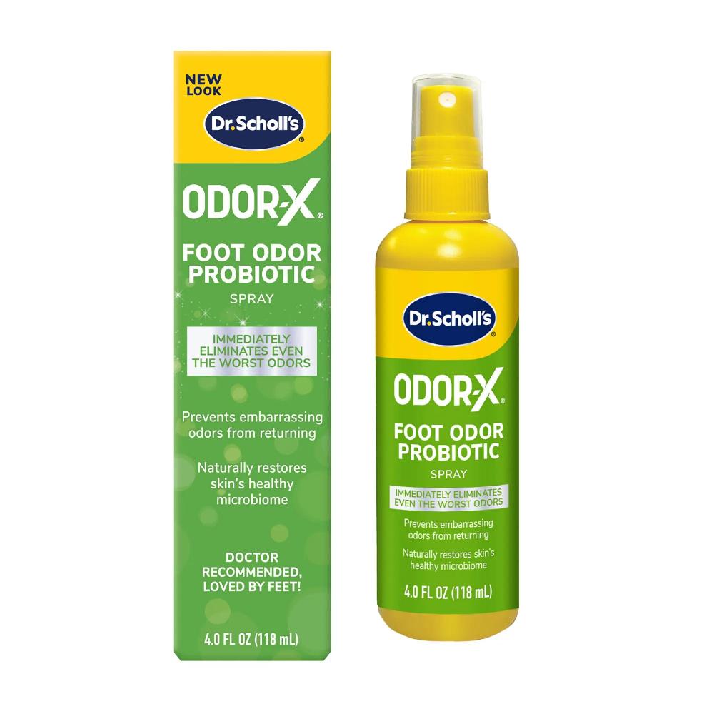 scholl Odor-X® Foot Odor Probiotic Extract Spray