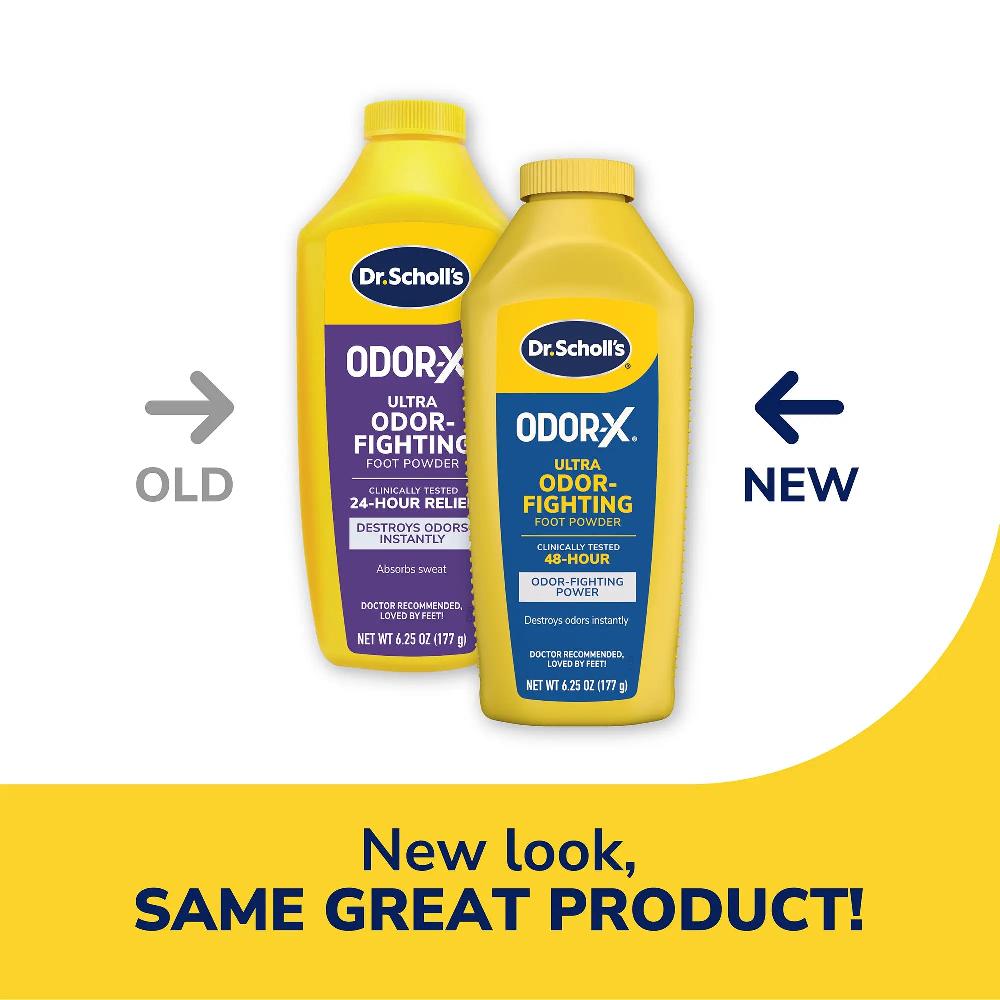 Scholl Odor-X® Ultra Odor-Fighting Foot Powder