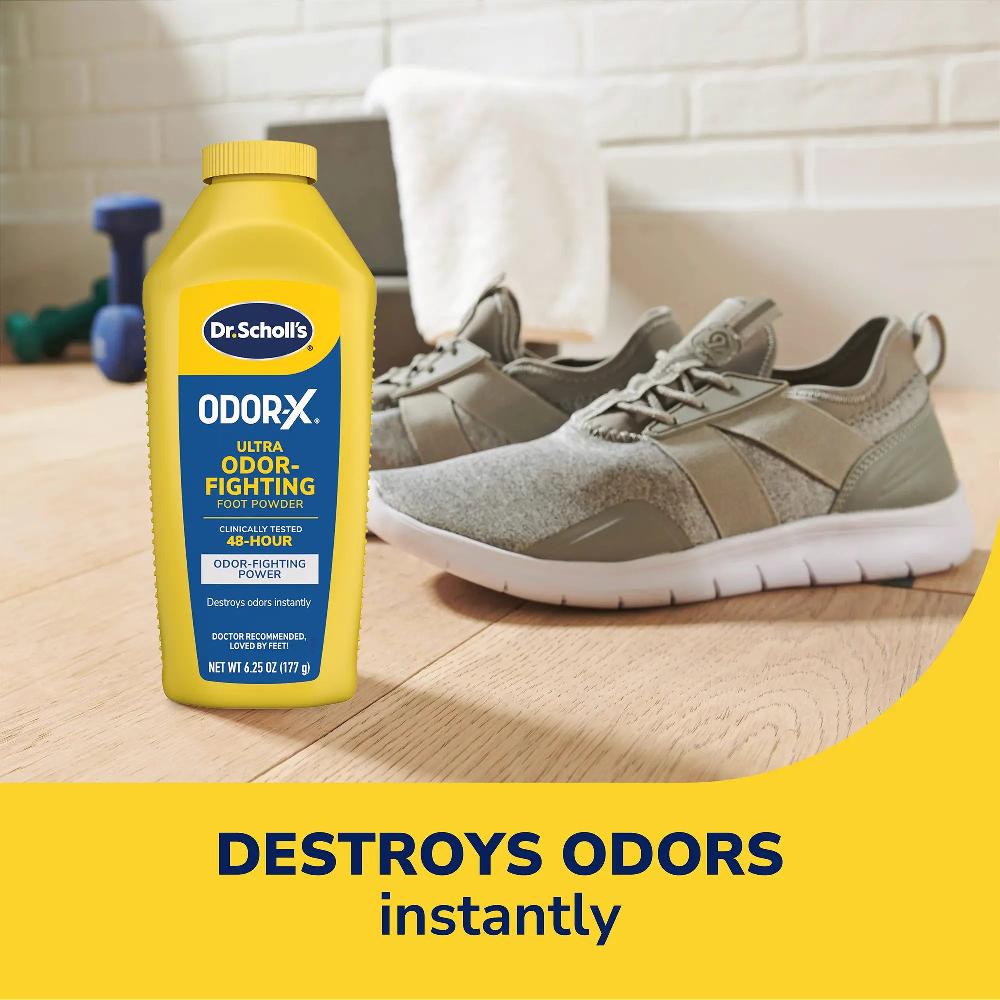 Scholl Odor-X® Ultra Odor-Fighting Foot Powder