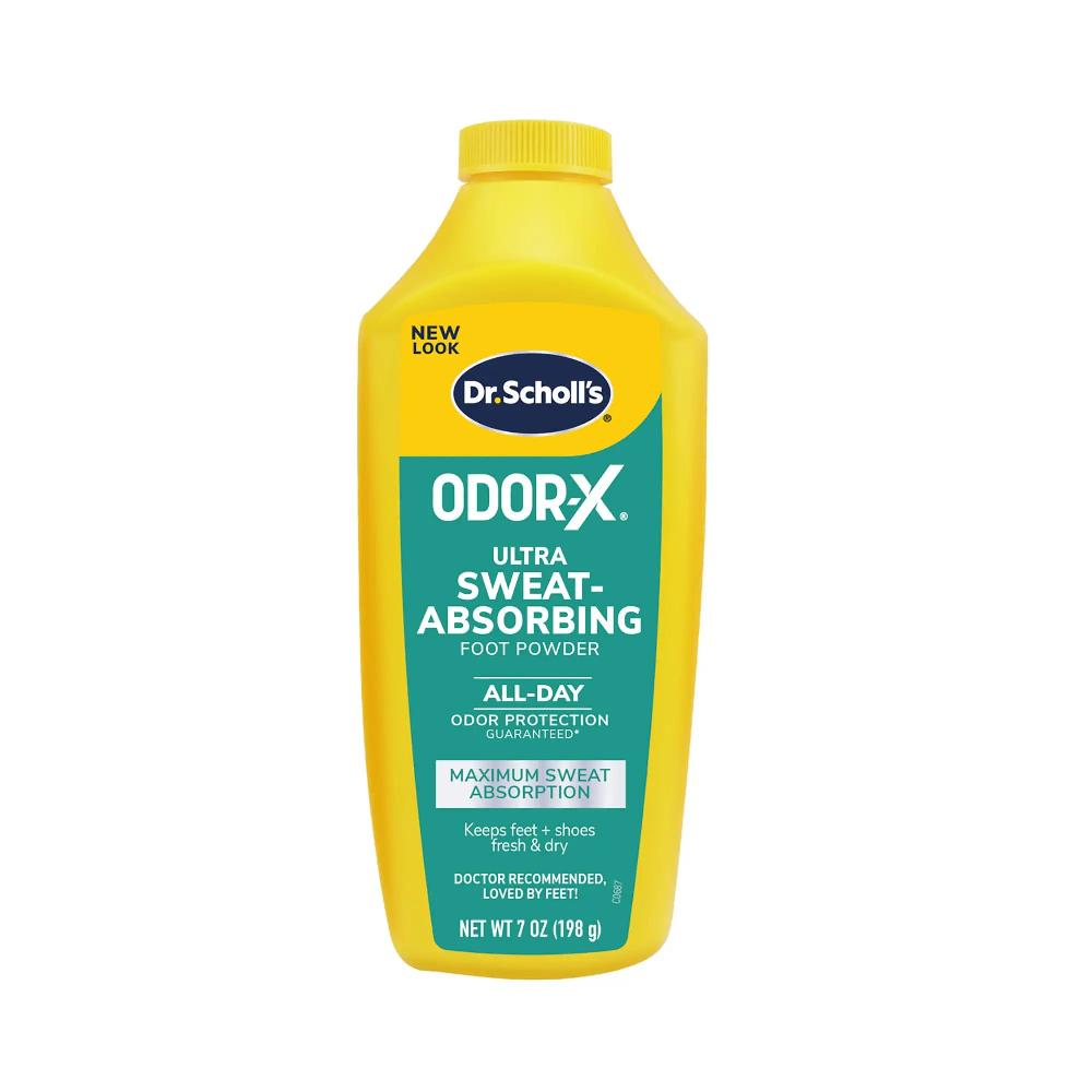 scholl Odor-X® Ultra Sweat-Absorbing Foot Powder
