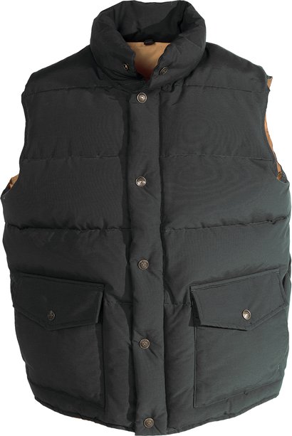schott nyc Bobby; Water Repellent Cotton Blend Down Filled Vest