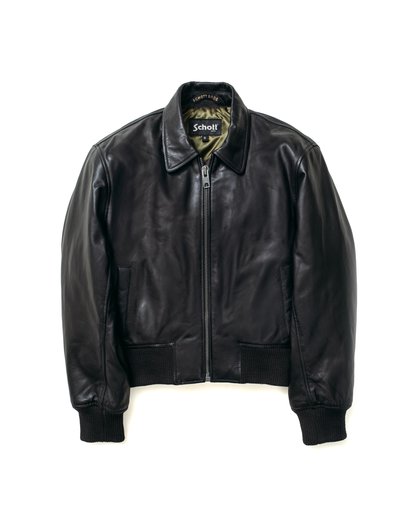 schott nyc Ames Women's Lambskin Bomber Jacket