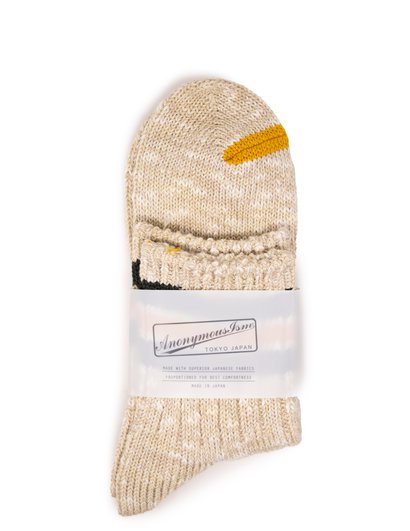 schott nyc Anonymous Ism Striped Sock