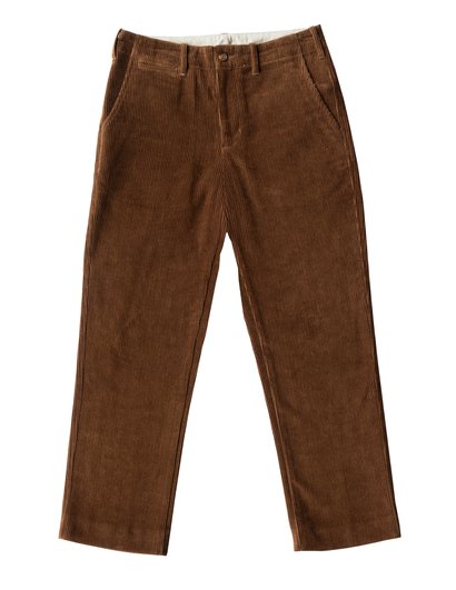 schott nyc Corduroy Military Straight Leg Pants