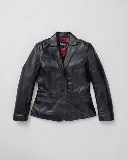 schott nyc Delancey Women's Lambskin Blazer