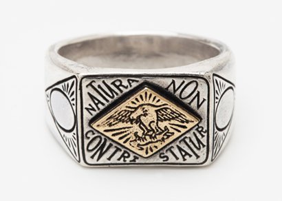 schott nyc Digby & Iona Natura Signet Ring