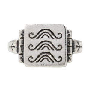 schott nyc Digby & Iona Wave Ring