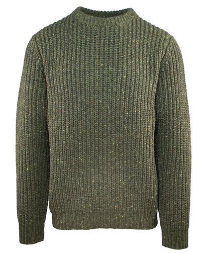 schott nyc Donegal Crewneck Sweater