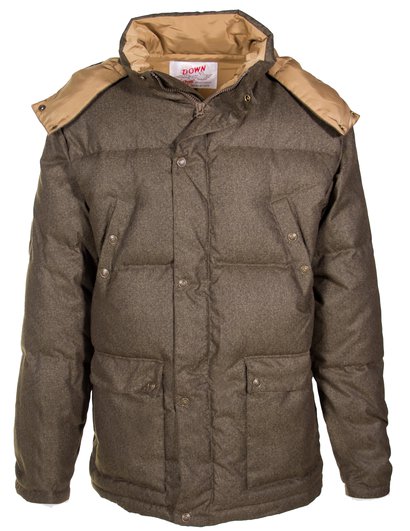schott nyc Down Filled Hooded Puffer Jacket