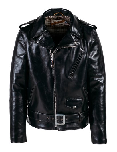 schott nyc Heavyweight Fitted Perfecto Jacket