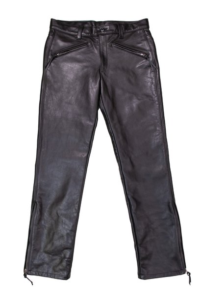 schott nyc Leather Pants