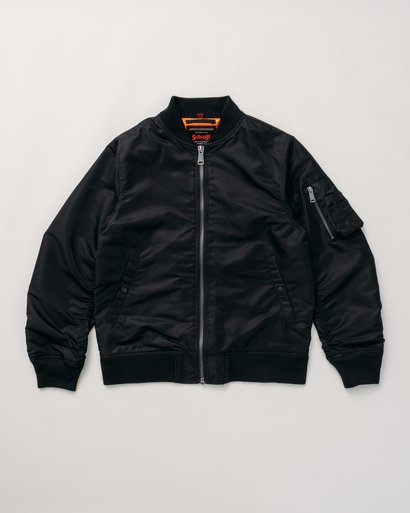 schott nyc Lightweight Nylon MA-1 Jacket