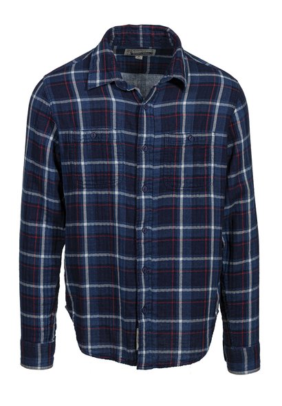 schott nyc Long sleeve 100% Cotton Plaid Work Shirt