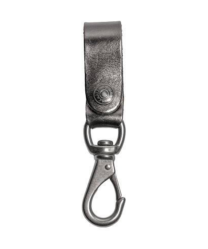 schott nyc Pewter Hook Keychain