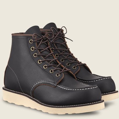 schott nyc Red Wing Classic 6" Moc Toe Boot