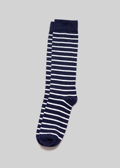 schott nyc The Breton Stripe Sock