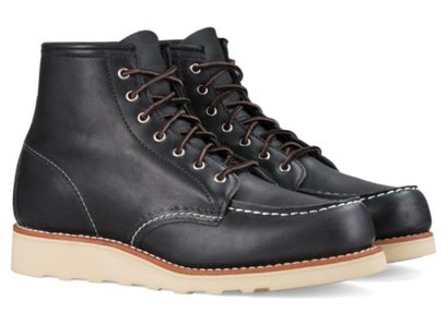 schott nyc Women's 6-Inch Moc Toe Boot