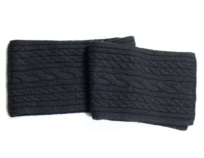 schott nyc Wool Blend Cableknit Scarf