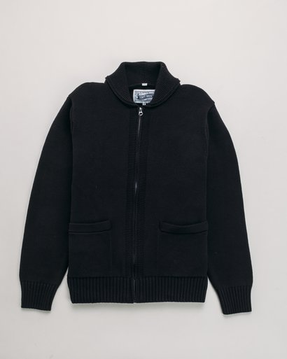schott nyc Zip Front Sweater