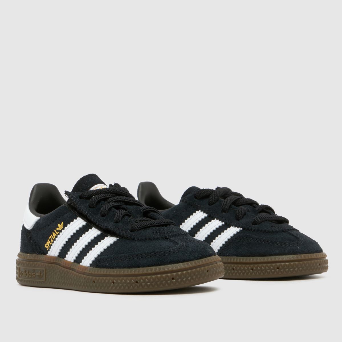Schuh Adidas Handball Spezial Toddler In Black & White