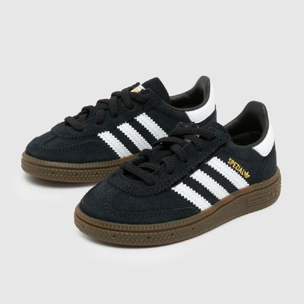Schuh Adidas Handball Spezial Toddler In Black & White