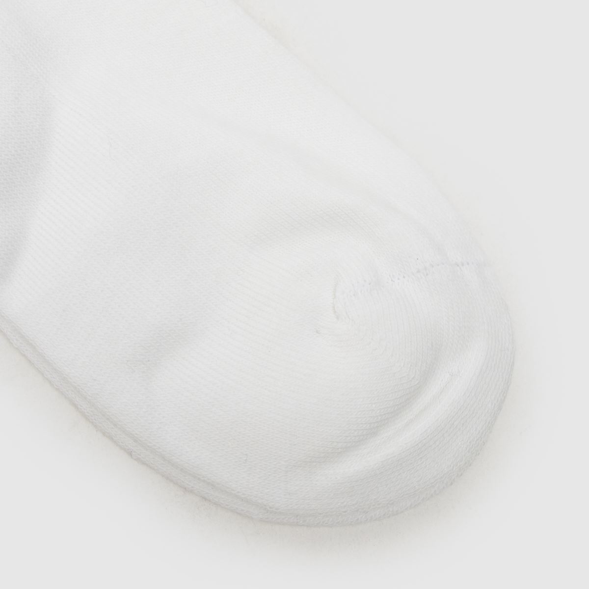 Schuh Adidas Kids Originals Ankle Sock 3 PK In White & Black