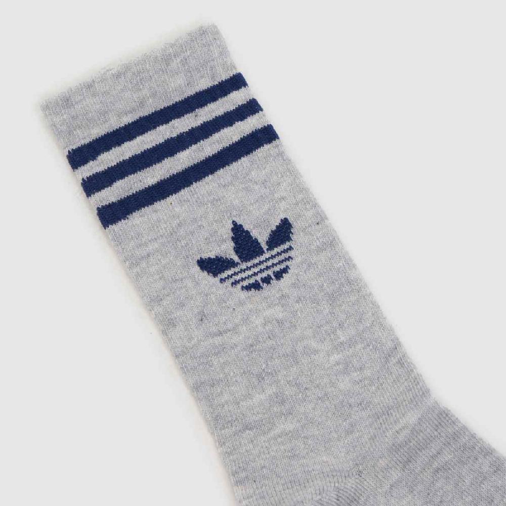 Schuh Adidas Kids Originals Stripe Sock 6PK In Navy Multi