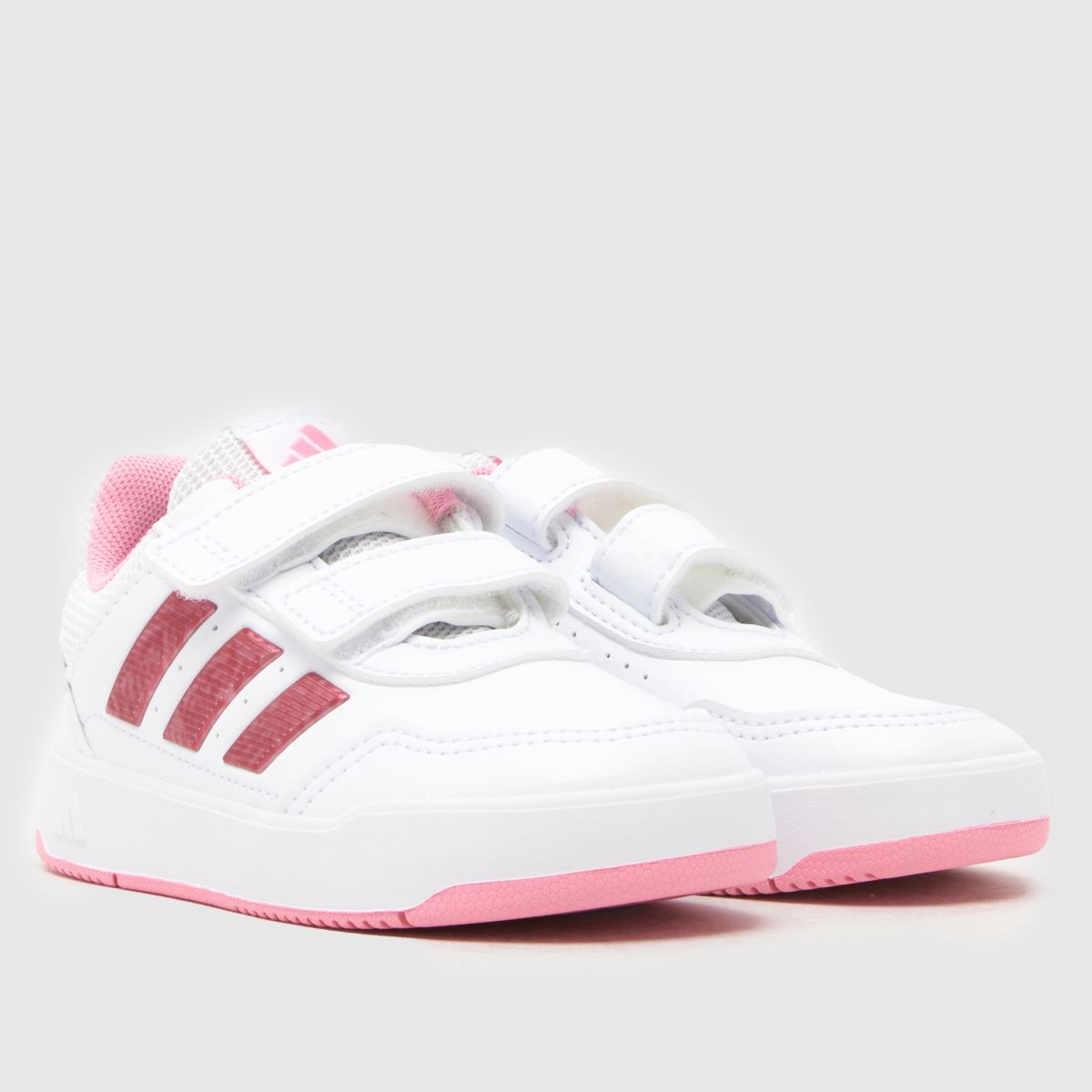 Schuh Adidas Tensaur Sport 3.0 Girls Toddler In White & Pink