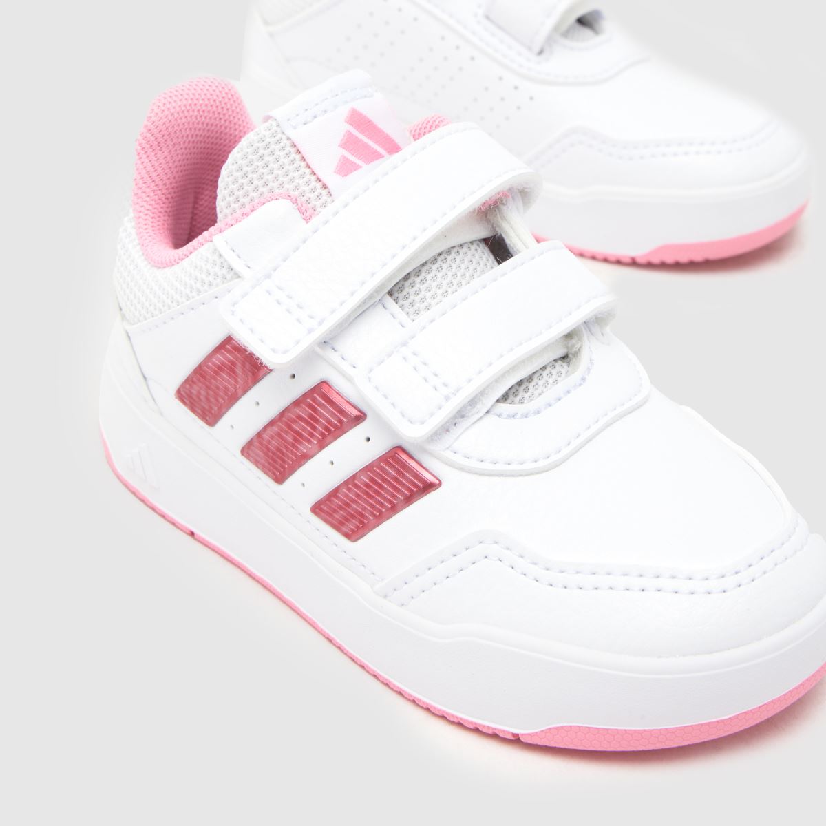 Schuh Adidas Tensaur Sport 3.0 Girls Toddler In White & Pink