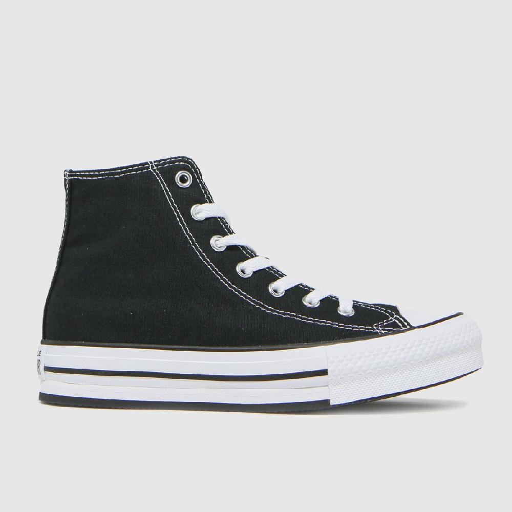 schuh Converse All Star EVA Lift Hi Girls Youth in Black