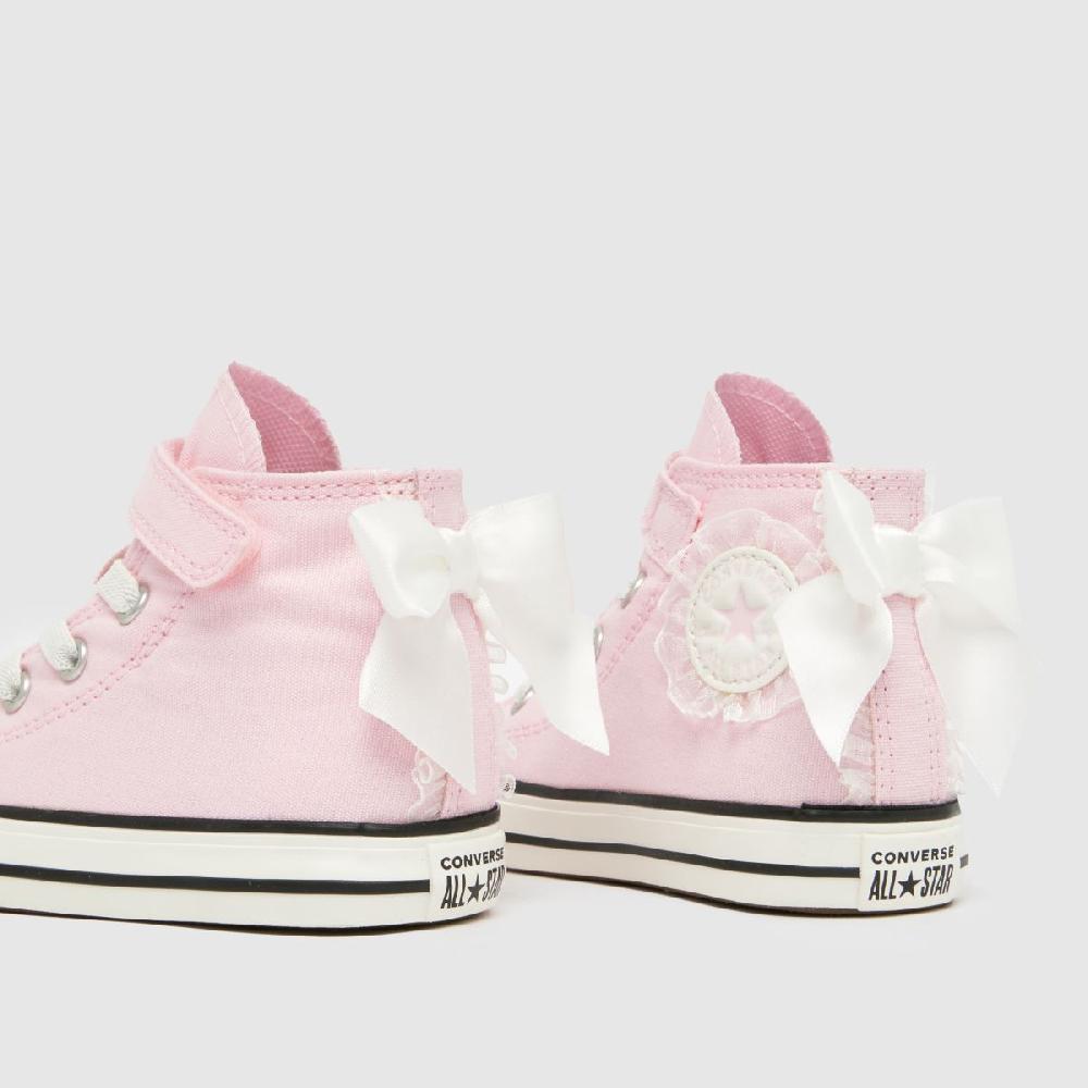 Schuh Converse All Star Hi 1V Ruffles Girls Toddler In Pink