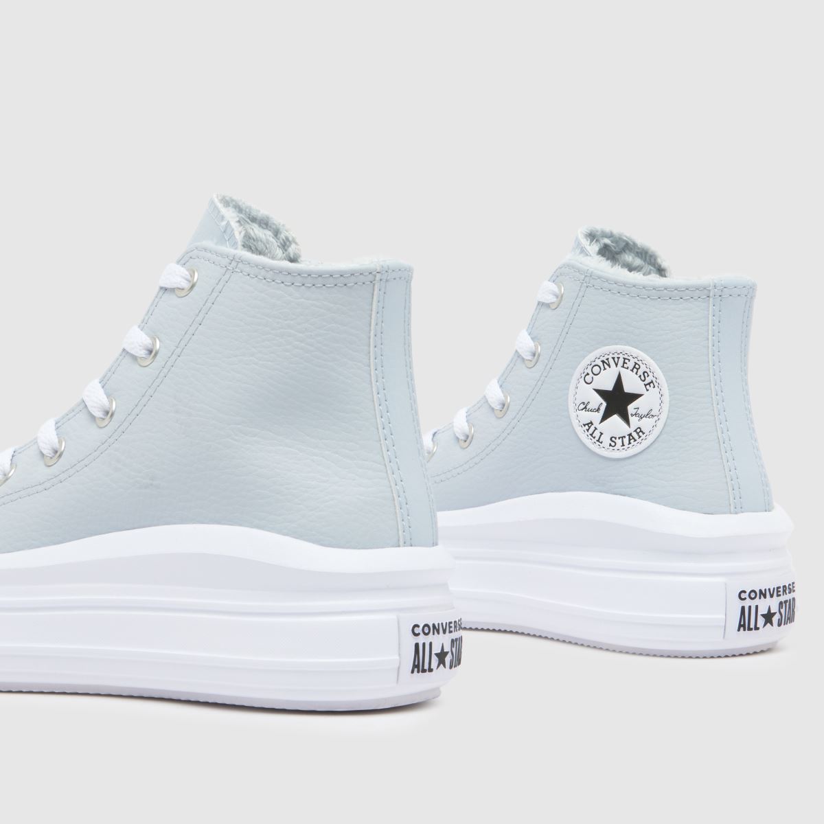 Schuh Converse All Star Hi Move Girls Junior In Light Grey