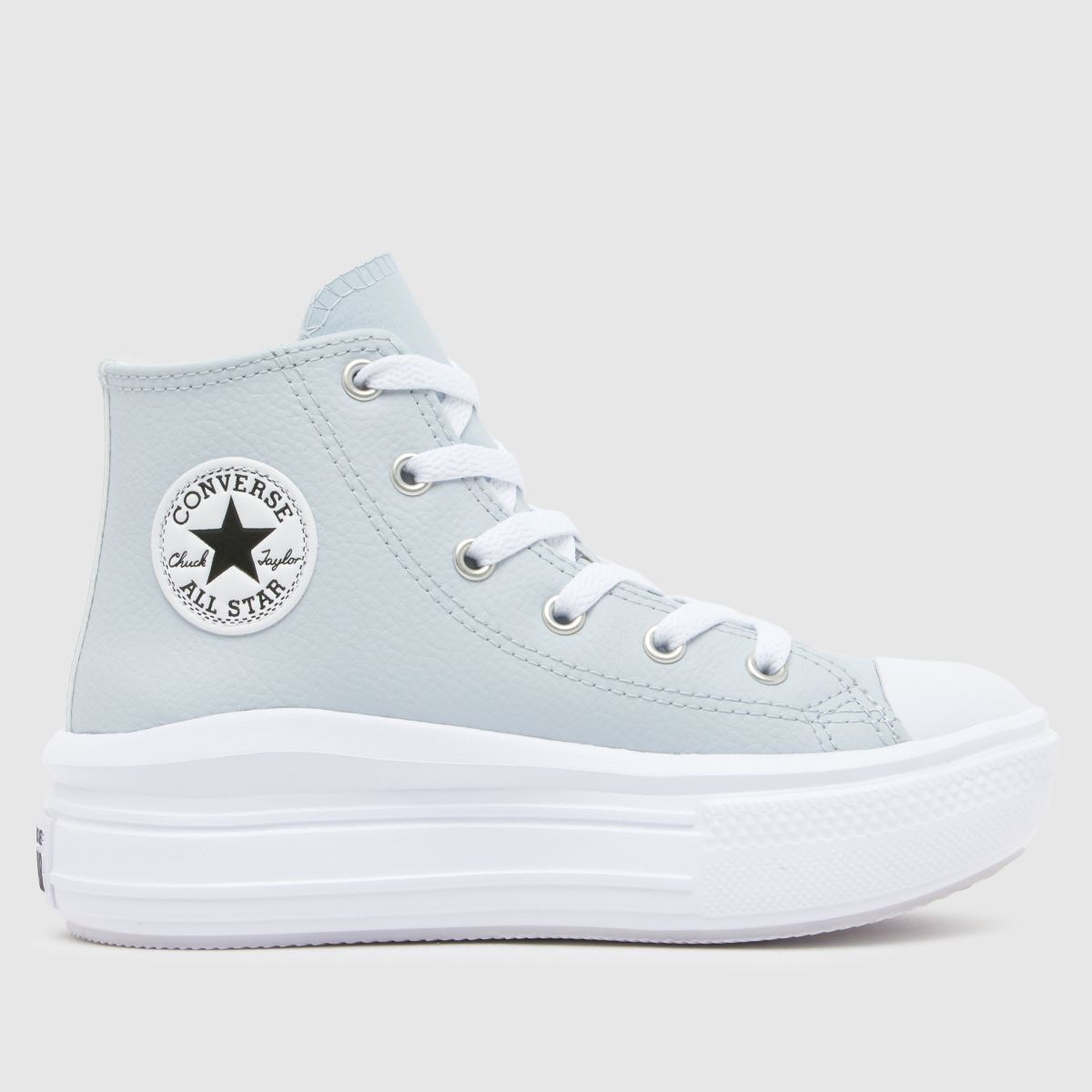 schuh Converse All Star Hi Move Girls Junior in Light Grey