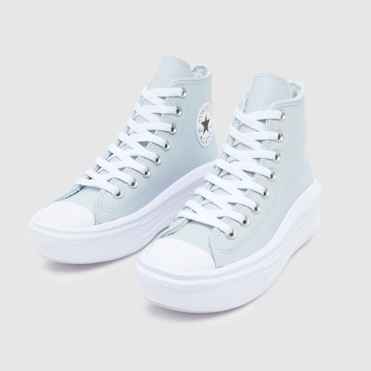 Schuh Converse All Star Hi Move Girls Youth In Light Grey