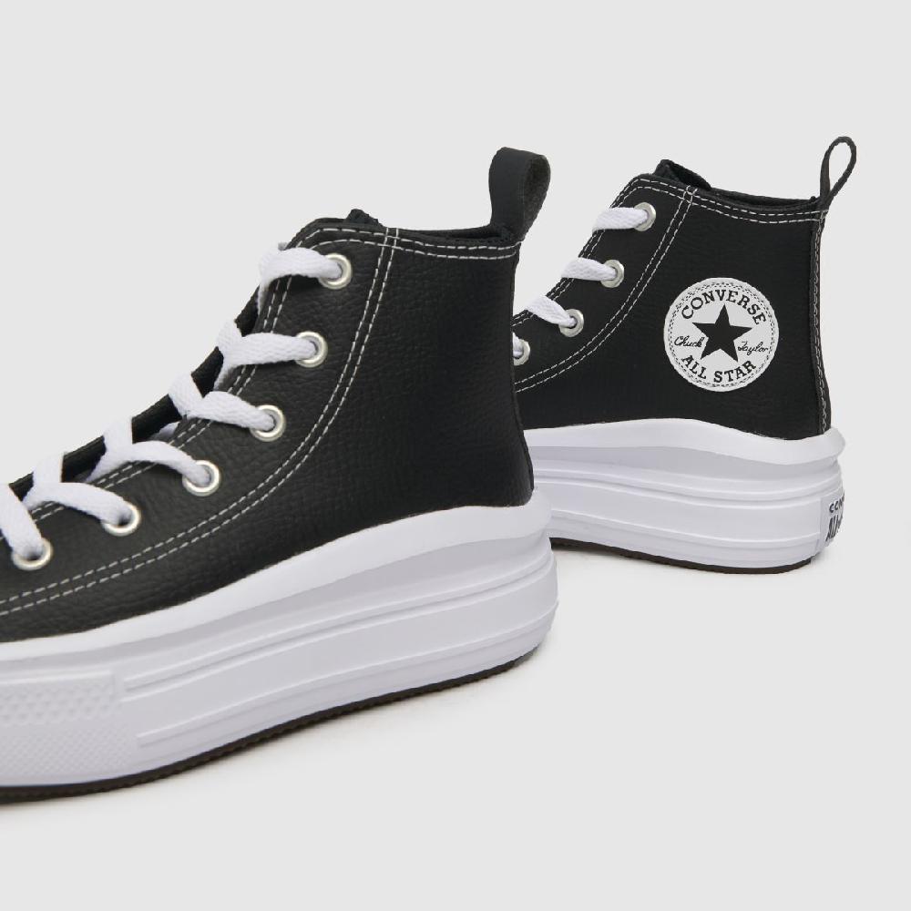 Schuh Converse All Star Move Hi Girls Junior In Black