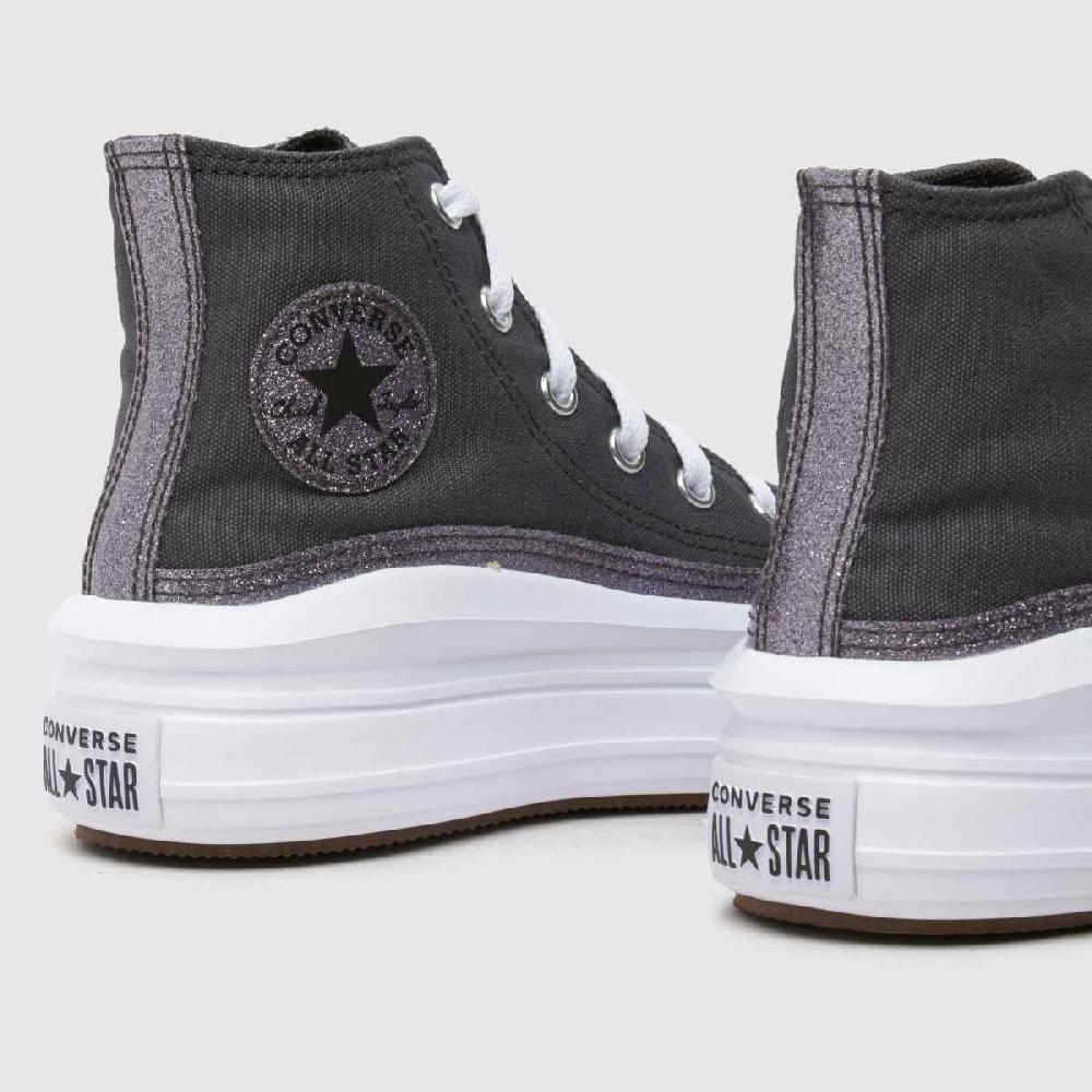 Schuh Converse All Star Move Hi Glitter Girls Junior In Black