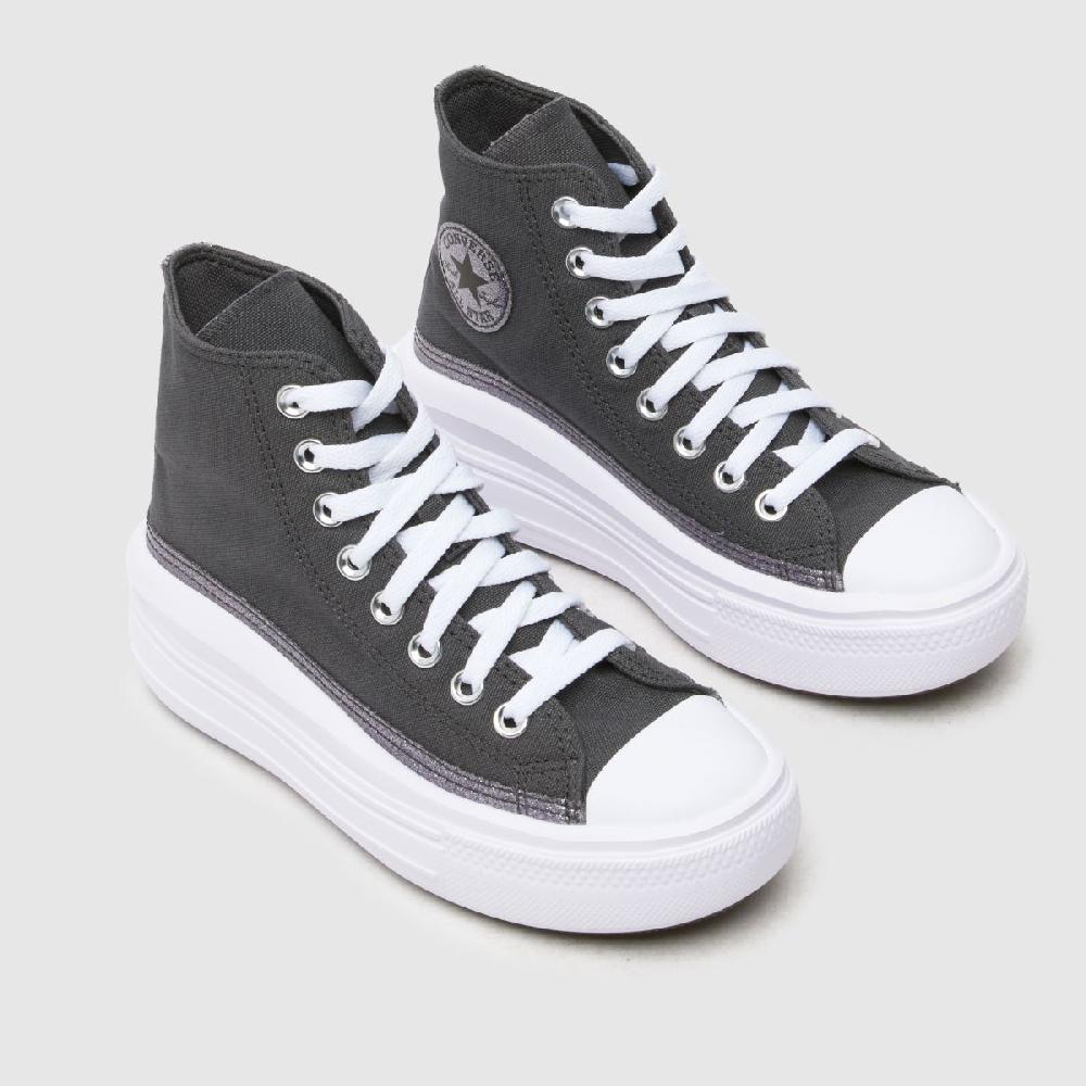 Schuh Converse All Star Move Hi Glitter Girls Youth In Black