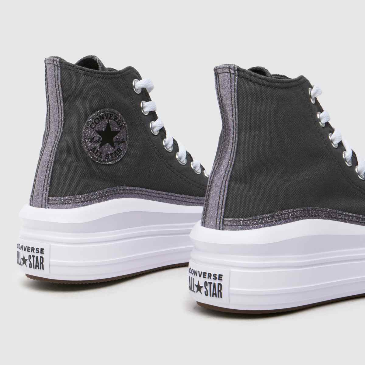 Schuh Converse All Star Move Hi Glitter Girls Youth In Black