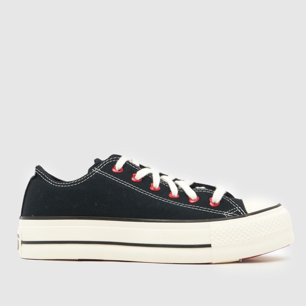 schuh Converse All Star Ox Chucks in Love in Black Multi