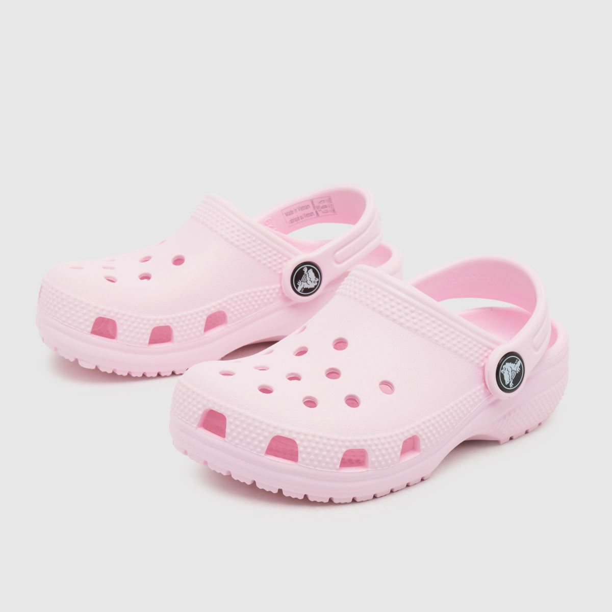 Schuh Crocs Classic Clog Girls Toddler In Pale Pink