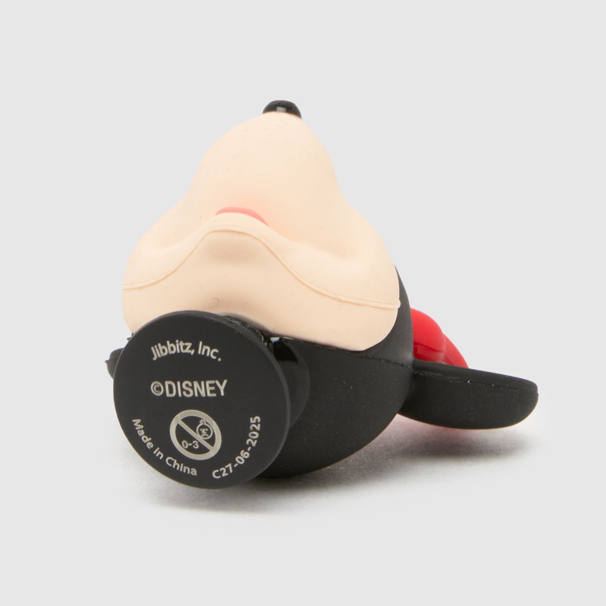 Schuh Crocs Jibbitz Minnie Mouse 3D Head In Black & Red