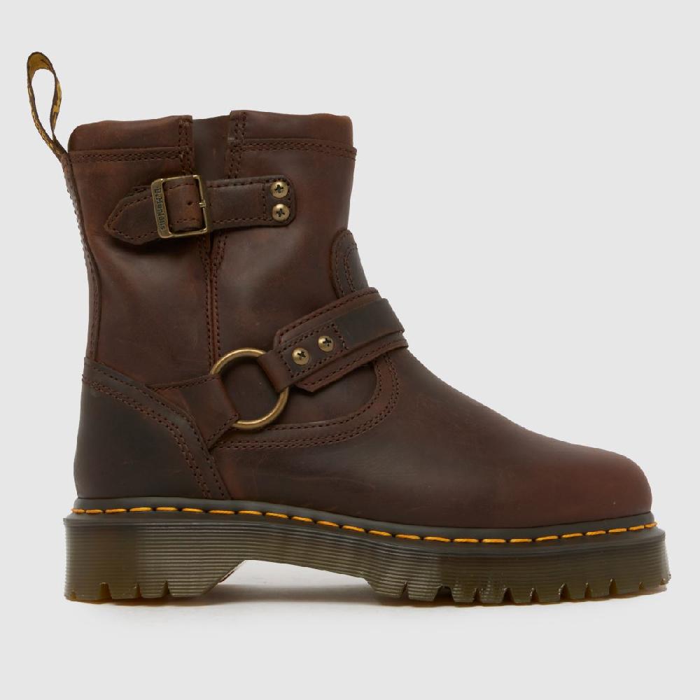 schuh Dr Martens Anistone Harness Ankle in Dark Brown