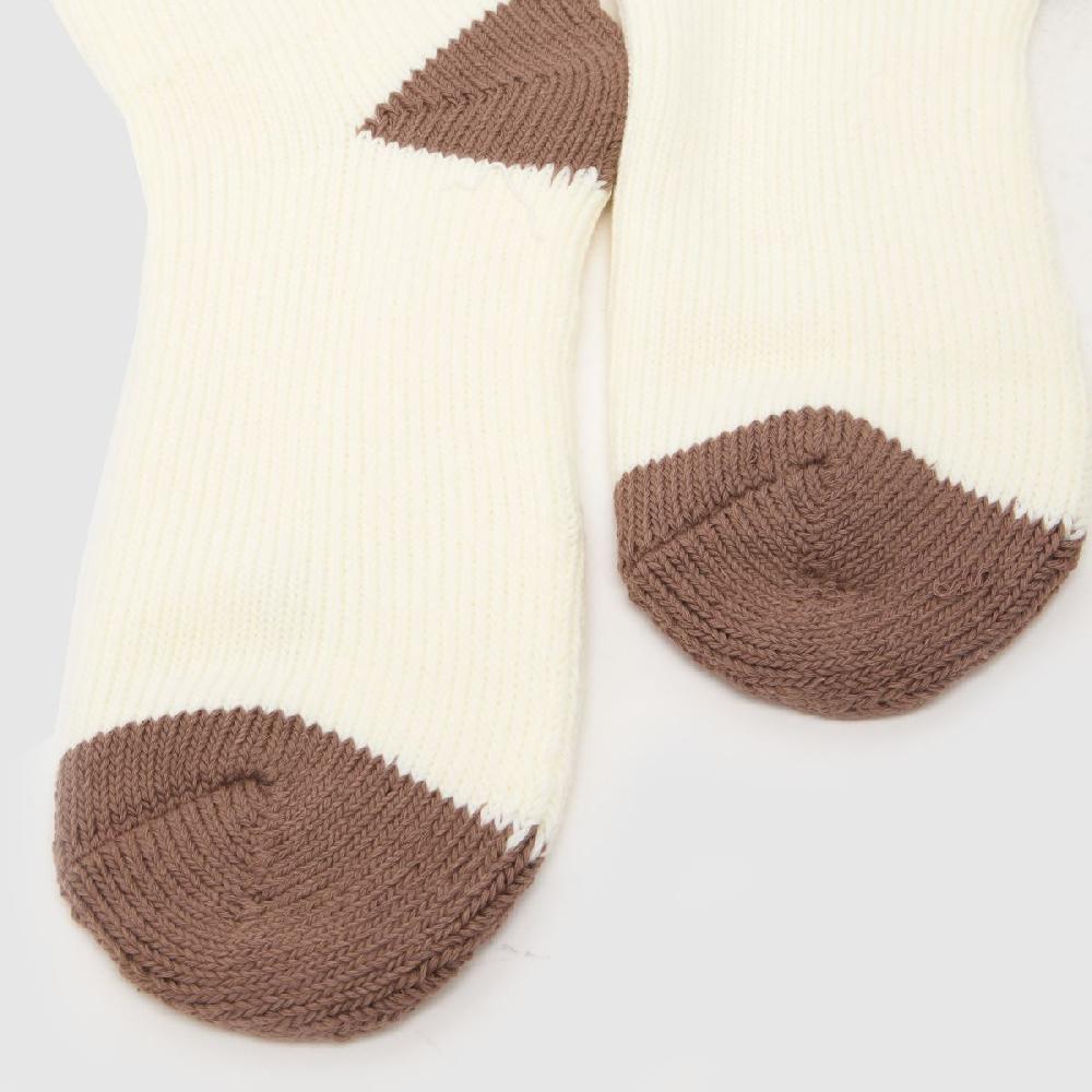 Schuh New Balance Chunky Knit Ankle Sck 3 Pk In Beige Multi