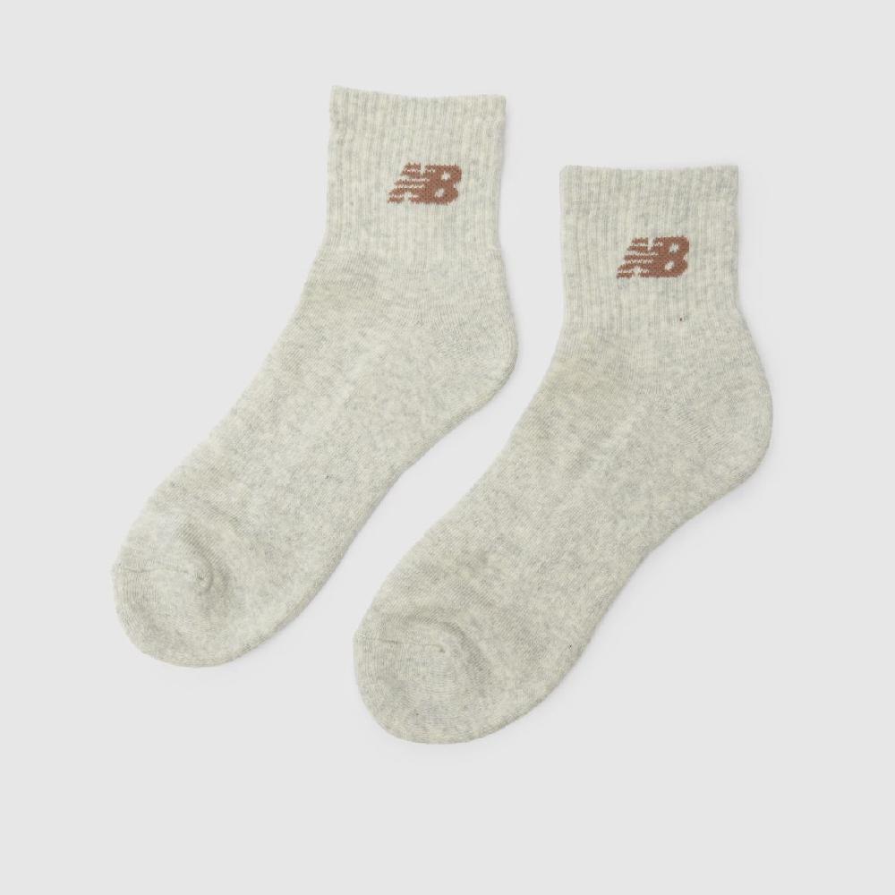 Schuh New Balance Essentials Ankle Sock 3 Pack In Beige Multi