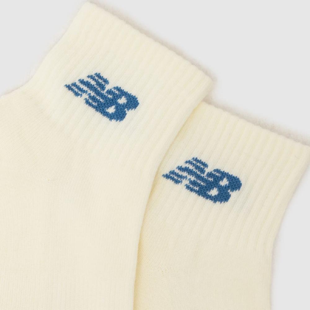 Schuh New Balance Everyday Ankle Socks 3 PK In Off-White Multi