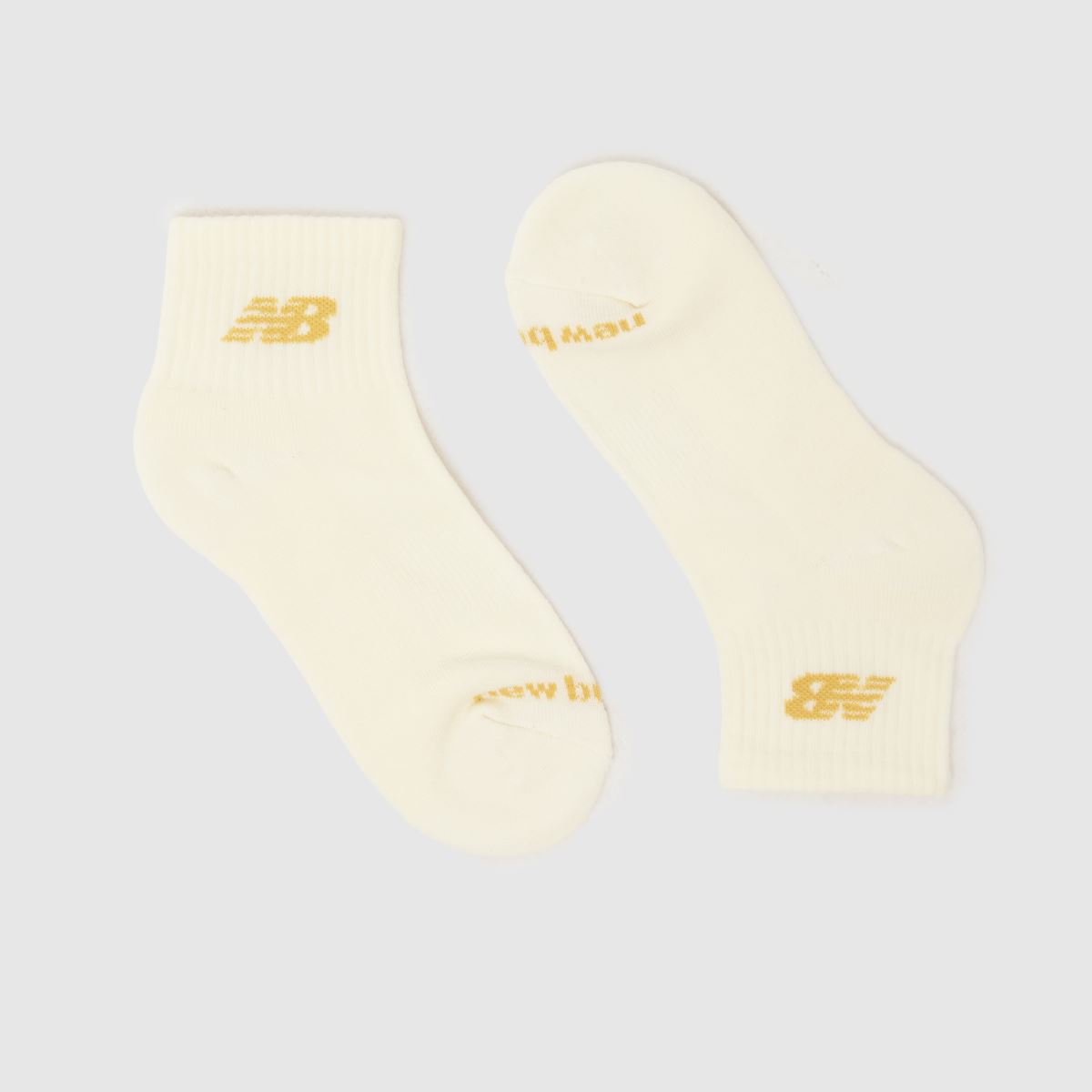 Schuh New Balance Everyday Ankle Socks 3 PK In Off-White Multi